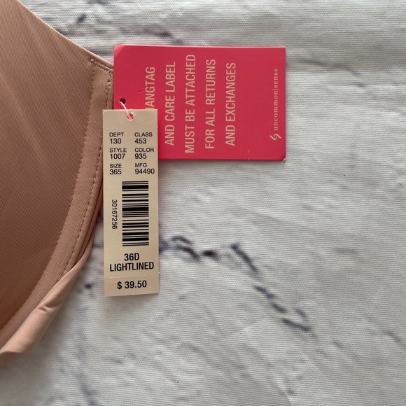 Uncommon Sense Brown Bra - Picture 6 of 6